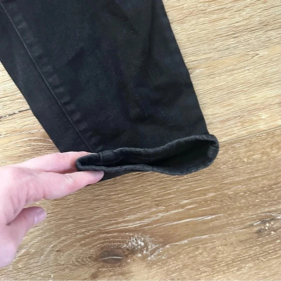 Torrid Premium Black Distressed Skinny Jeans Size 16 - Picture 7 of 10